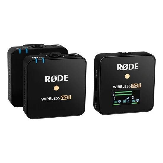 Rode Wireless Go Iı - 2 Kişilik Kablosuz Yaka Mikrofonu