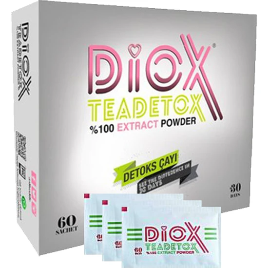 Diox Tea Detox Çayı 60 'lı