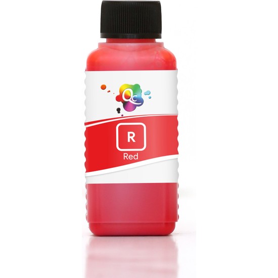 Qc Canon Imageprograf IPF6400SE Yazıcı Uyumlu Kartuş Mürekkebi Pro Serisi 100ML R Pigment Kırmızı