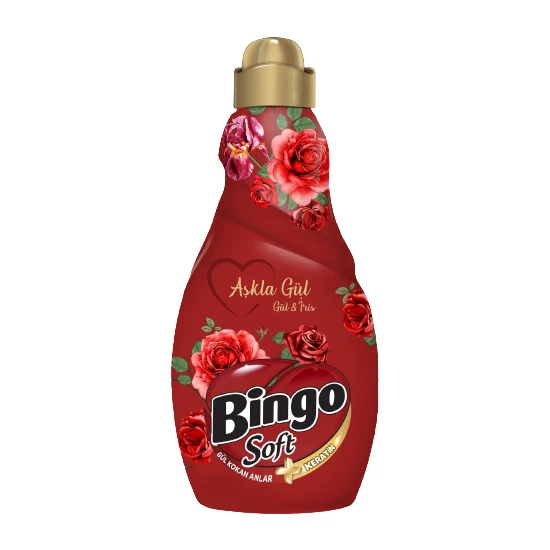 Bingo Konsantre Yumuşatıcısı 1440 ml Aşkla Gül