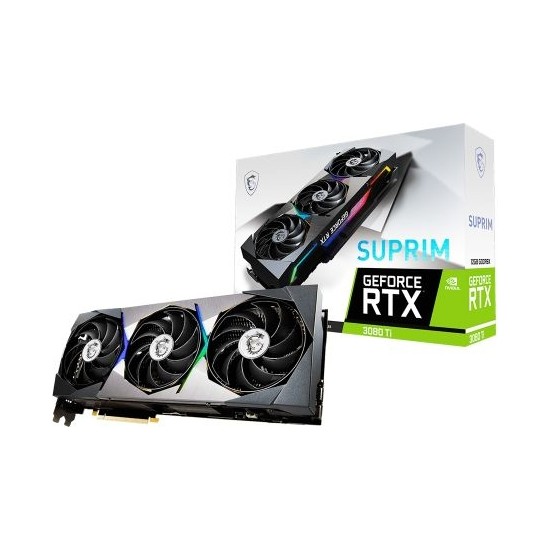 MSI GeForce RTX 3080 Ti SUPRIM X 12GB 384Bit GDDR6X PCI-Express x16 (RTX 3080 TI SUPRIM X)