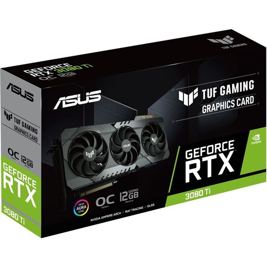 Asus GeForce RTX 3080Ti OC 12GB 384Bit GDDR6X PCI-Express 4.0 Ekran Kartı (TUF-RTX3080TI-O12G-GAMING)