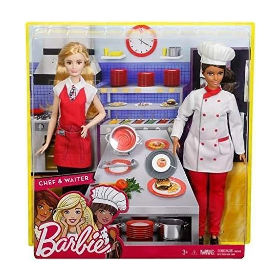 Barbie Chef ve Aşçı Oyun Seti