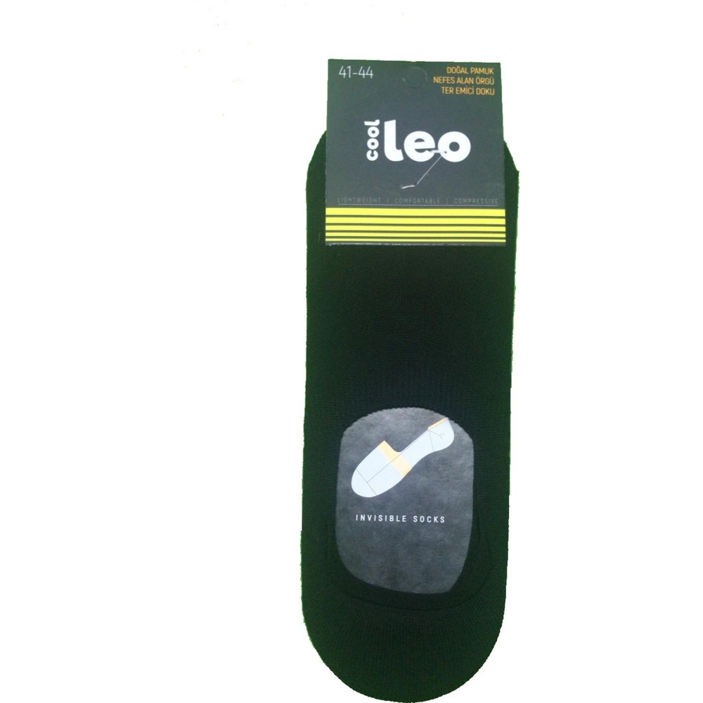 West İç Giyim Leo 3 Çift Siyah Renk Babet Çorap