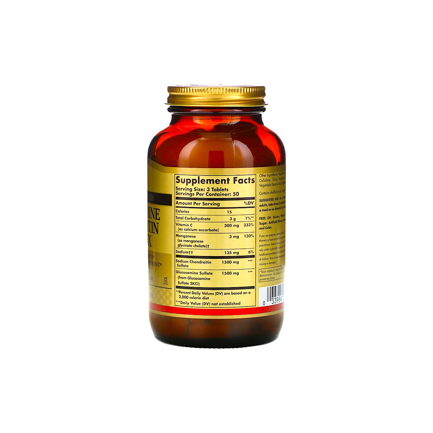 Solgar Glucosamine Chondroitin Complex, Extra Strength, 150 Fiyatı
