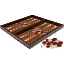 Gift Home Fantastik Ahşap Tavla Büyük Anahita