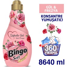 Bingo Soft Konsantre Şefkatle Gül 1440 ml Ekonomi Paketi 6'lı