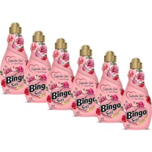 Bingo Soft Konsantre Şefkatle Gül 1440 ml Ekonomi Paketi 6'lı