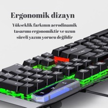 Havana Rgb Oyun Klavyesi ve Renkli Mouse Set