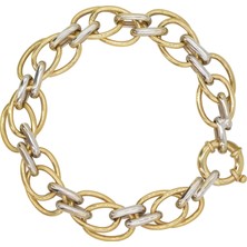 Cebeci Çift Renk Zincir Bileklik