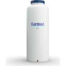 Karmod 300 Litre Polietilen Dikey Su Deposu