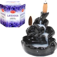My Home Hediyelik Lavender Back Flow Cones