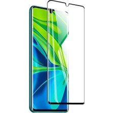 Nevarium Xiaomi Mi Note 10 Lite Ekran Koruyucu Kavisli Polymer Cam Tam Kaplayan