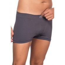 C&city C12102 Dikişsiz Erkek Boxer Antrasit