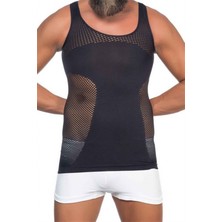 C&city C11006 Erkek Atlet Korse Siyah