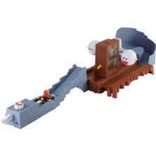 Mattel Hot Wheels Mario Kart Çılgın Yaratıklar Oyun Seti Serisi - Boo's Spooky Sprint Track GCP26-GNM23