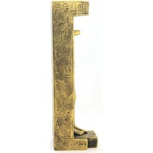 Kastore Polyester Mısır Figürü Anubis Figürlü Mumluk