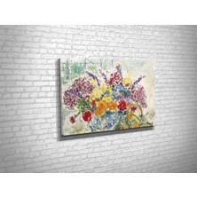 Tablo 360 Marc Chagall- Fruits Et Fleurs A Latelier, 1973 Kanvas Tablo