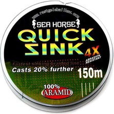 Sea Horse Quick Sink 0,12 mm 150MT 4x Ipek Misina