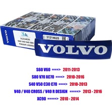 3k Volvo S40 V40 C30 C70 S80 S60 XC90 Panjur Logo Amblem