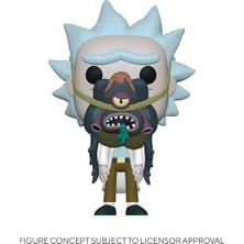 Funko Pop Figür - Rick & Morty, Rick W/ Glorzo