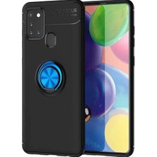 Ceponya Samsung Galaxy M31 Stantlı Manyetik Kamera Korumalı Kılıf
