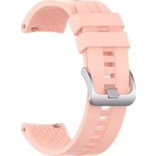  Apsuwa Fossil Gen 5 Julianna Hr Uyumlu Kordon Labyrinth Silikon Saat Kordonu 22/K23--PEMBE