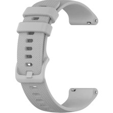  Apsuwa Spovan Gtx Uyumlu Kordon Punto Extrem Silikon Saat Kordonu 22/lm3--Gri