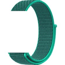  Apsuwa Huawei Watch Gt 2 Classic 46MM Uyumlu Kordon Velcro Kumaş Saat Kordonu 22/LM10--SU Yeşili