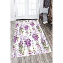 İnka Halı Antibakteriyel Kaymaz Dot Taban Yıkanabilir Dijital Baskı Halı MRC2257