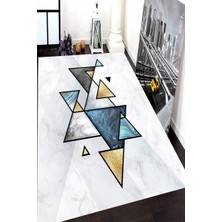 İnka Halı Antibakteriyel Kaymaz Dot Taban Yıkanabilir Dijital Baskı Halı MRC2265