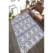 İnka Halı Antibakteriyel Kaymaz Dot Taban Yıkanabilir Dijital Baskı Halı MRC2214