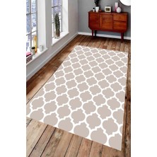 İnka Halı Antibakteriyel Kaymaz Dot Taban Yıkanabilir Dijital Baskı Halı MRC2097