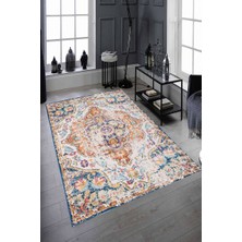 İnka Halı Antibakteriyel Kaymaz Dot Taban Yıkanabilir Dijital Baskı Halı MRC2138