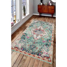 İnka Halı Antibakteriyel Kaymaz Dot Taban Yıkanabilir Dijital Baskı Halı MRC2139