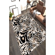 İnka Halı Antibakteriyel Kaymaz Dot Taban Yıkanabilir Dijital Baskı Halı MRC2425