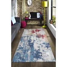 İnka Halı Antibakteriyel Kaymaz Dot Taban Yıkanabilir Dijital Baskı Halı MRC2695