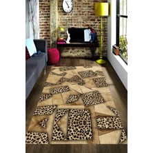 İnka Halı Antibakteriyel Kaymaz Dot Taban Yıkanabilir Dijital Baskı Halı MRC2276