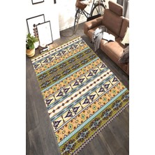 İnka Halı Antibakteriyel Kaymaz Dot Taban Yıkanabilir Dijital Baskı Halı MRC2410