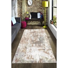 İnka Halı Antibakteriyel Kaymaz Dot Taban Yıkanabilir Dijital Baskı Halı MRC2682