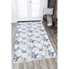 İnka Halı Antibakteriyel Kaymaz Dot Taban Yıkanabilir Dijital Baskı Halı MRC2222