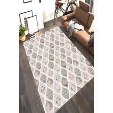 İnka Halı Antibakteriyel Kaymaz Dot Taban Yıkanabilir Dijital Baskı Halı MRC2404