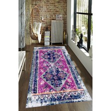 İnka Halı Antibakteriyel Kaymaz Dot Taban Yıkanabilir Dijital Baskı Halı MRC2196