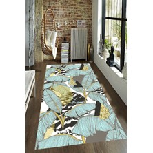 İnka Halı Antibakteriyel Kaymaz Dot Taban Yıkanabilir Dijital Baskı Halı MRC2220