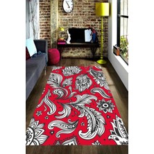 İnka Halı Antibakteriyel Kaymaz Dot Taban Yıkanabilir Dijital Baskı Halı MRC2009