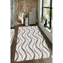 İnka Halı Antibakteriyel Kaymaz Dot Taban Yıkanabilir Dijital Baskı Halı MRC2416