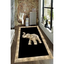 İnka Halı Antibakteriyel Kaymaz Dot Taban Yıkanabilir Dijital Baskı Halı MRC2606