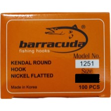 Barracuda 1251 Uzun Pala Çelik Delikli Iğne No:6