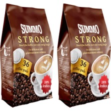 Summo Strong 72'li Avantaj Paketi (36X2) Senseo Pod Coffee Pads Kahve Kapsülü