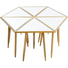 Vitale Lux Altıgen Orta Sehpa AK.HG0001